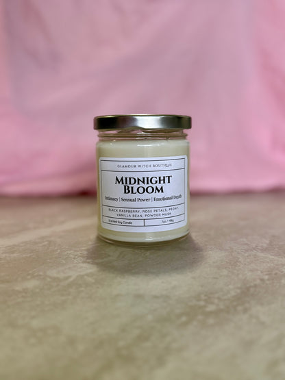 Midnight Bloom Candle