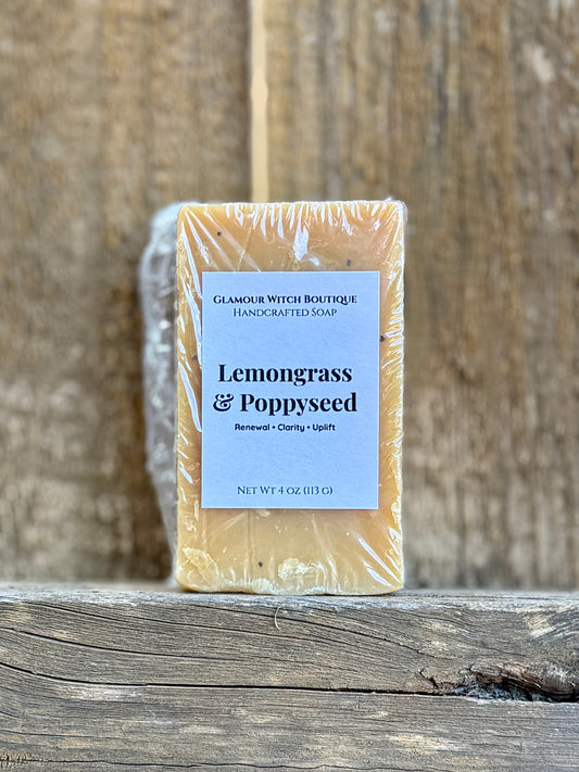 Lemongrass Poppy Soap