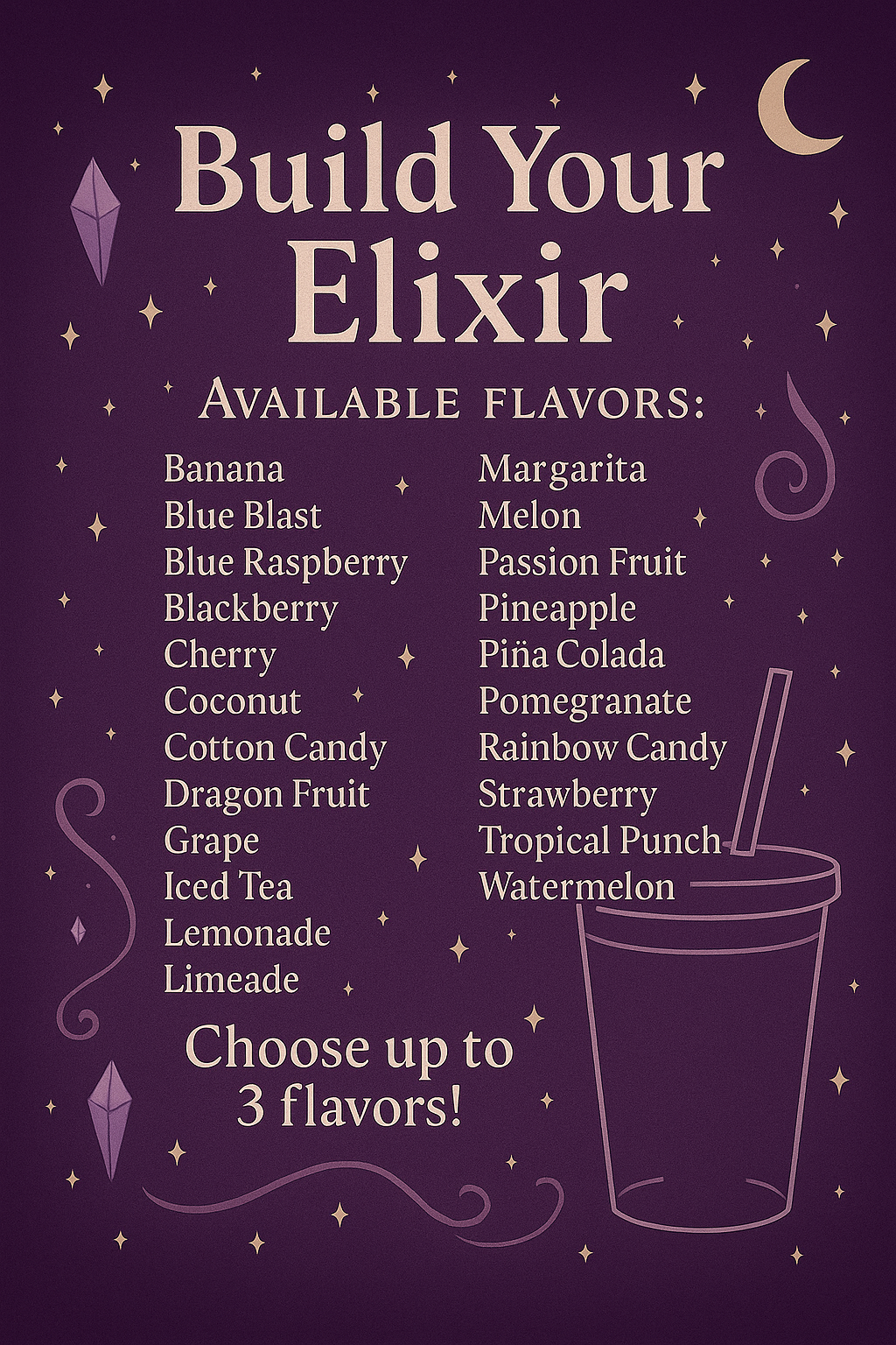 Enchanted Elixir – Custom Bulk Jar