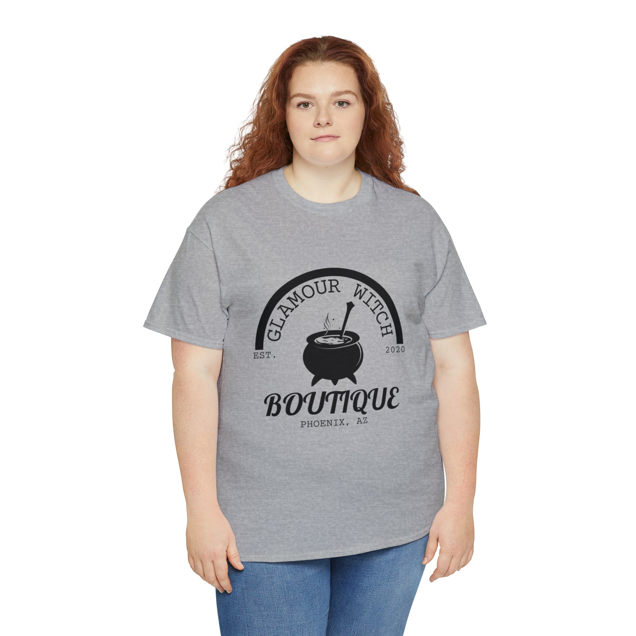 Glamour Witch Boutique Large Logo Cotton Tee