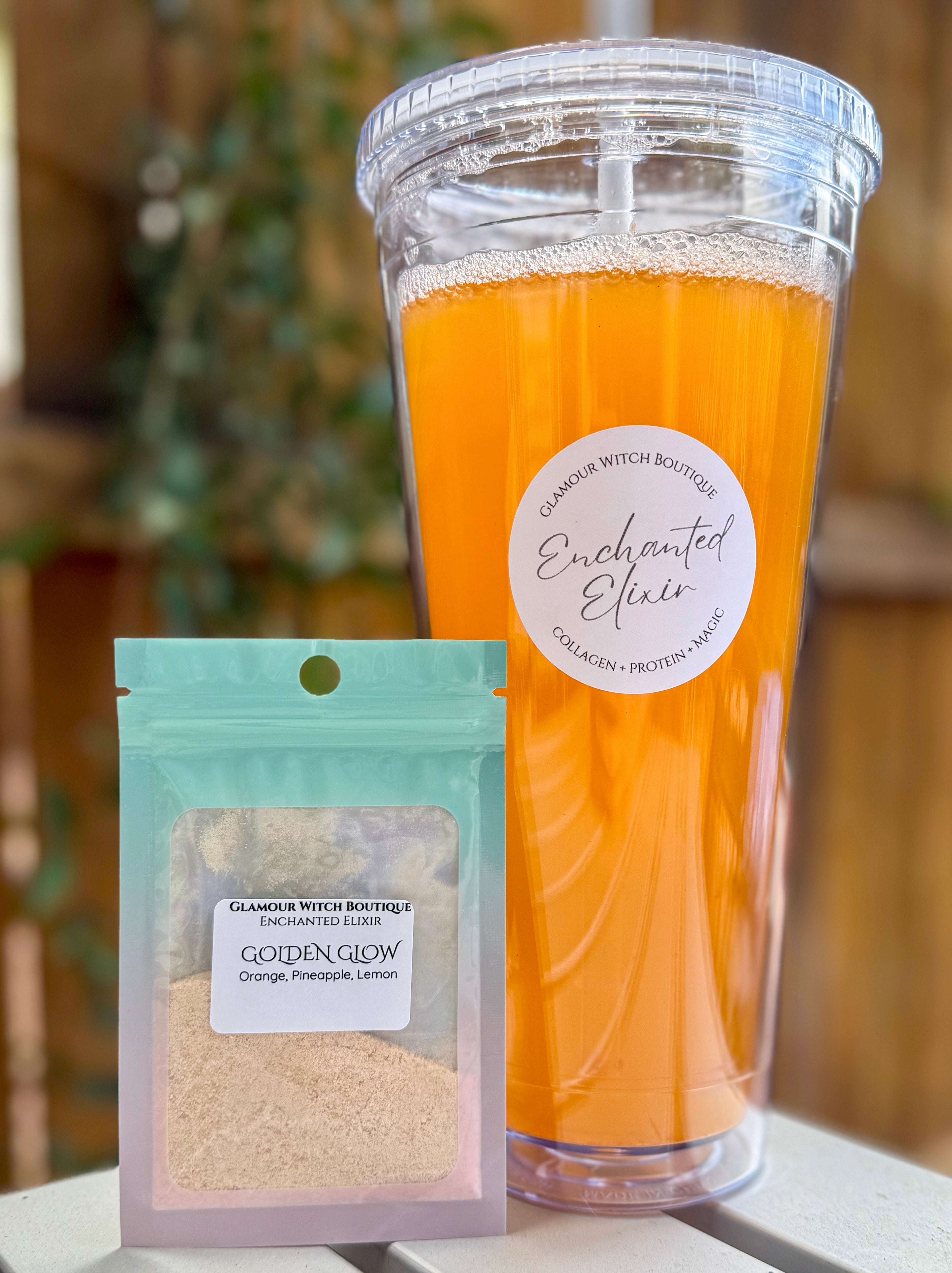Golden Glow Enchanted Elixir | Loaded Lemonade