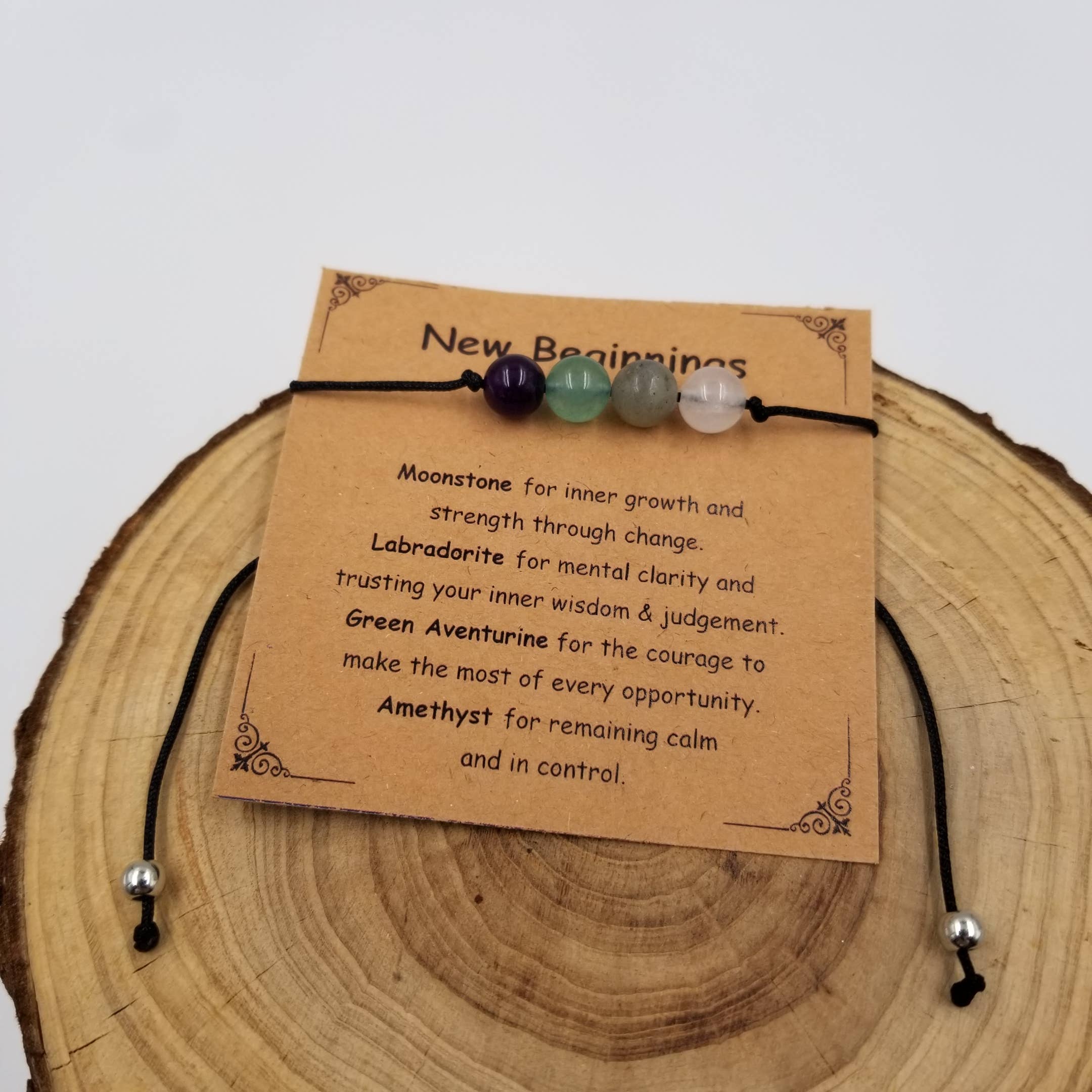 Crystal Intention Bracelets