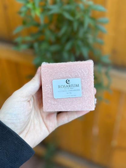 Rosarium – Rose Clay & Calamine Facial Bar