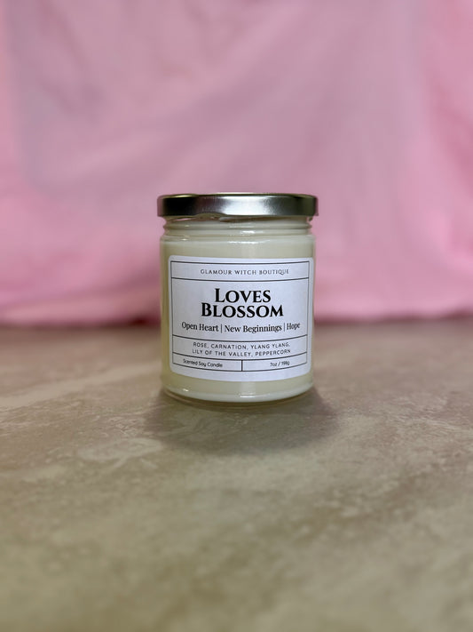 Love Blossom Candle