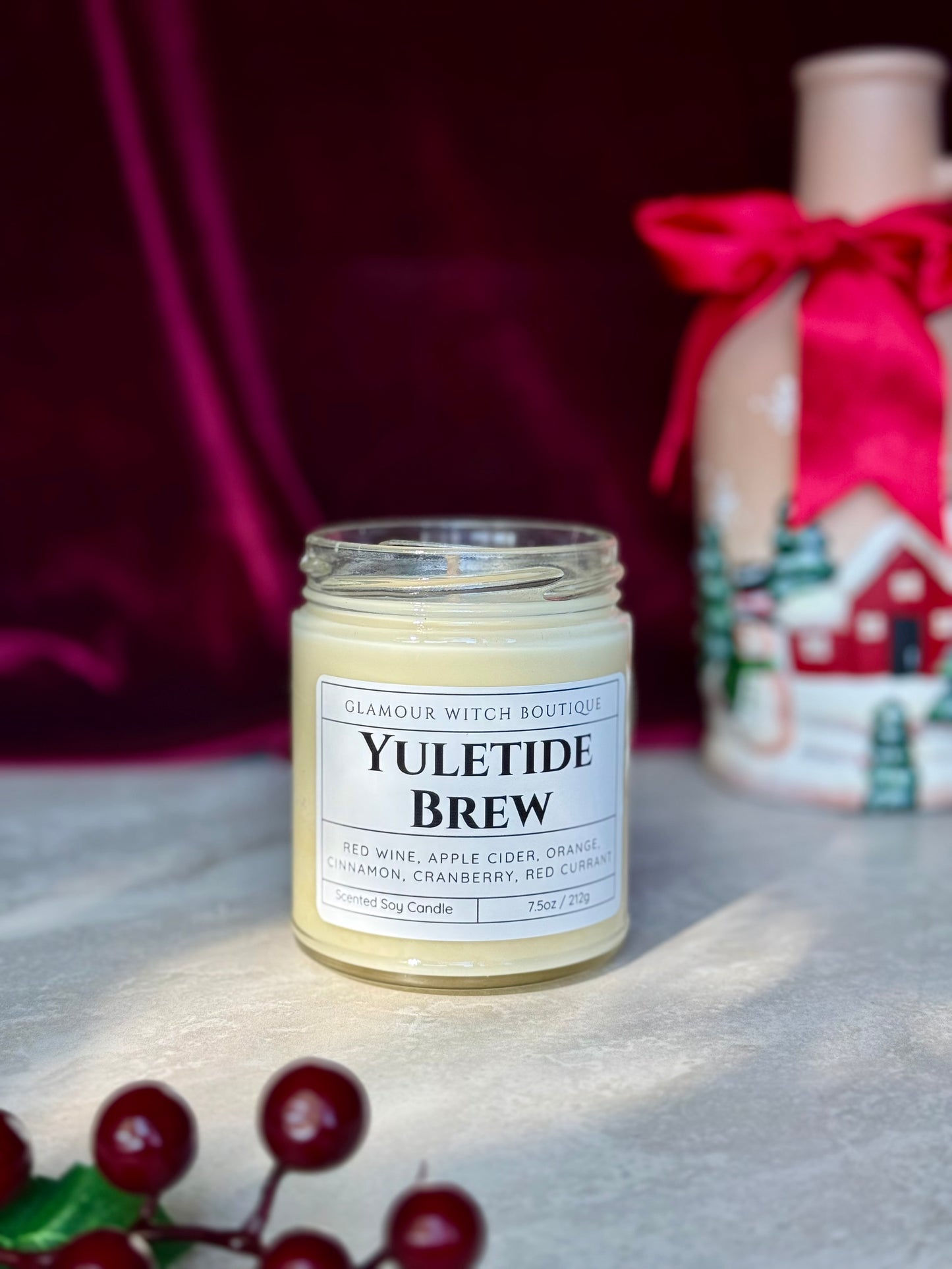 Yuletide Brew Candle
