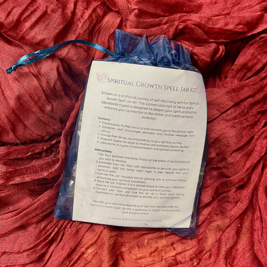 Spiritual Growth Spell Jar Kit