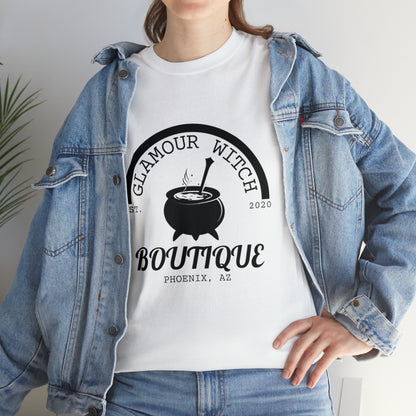 Glamour Witch Boutique Large Logo Cotton Tee