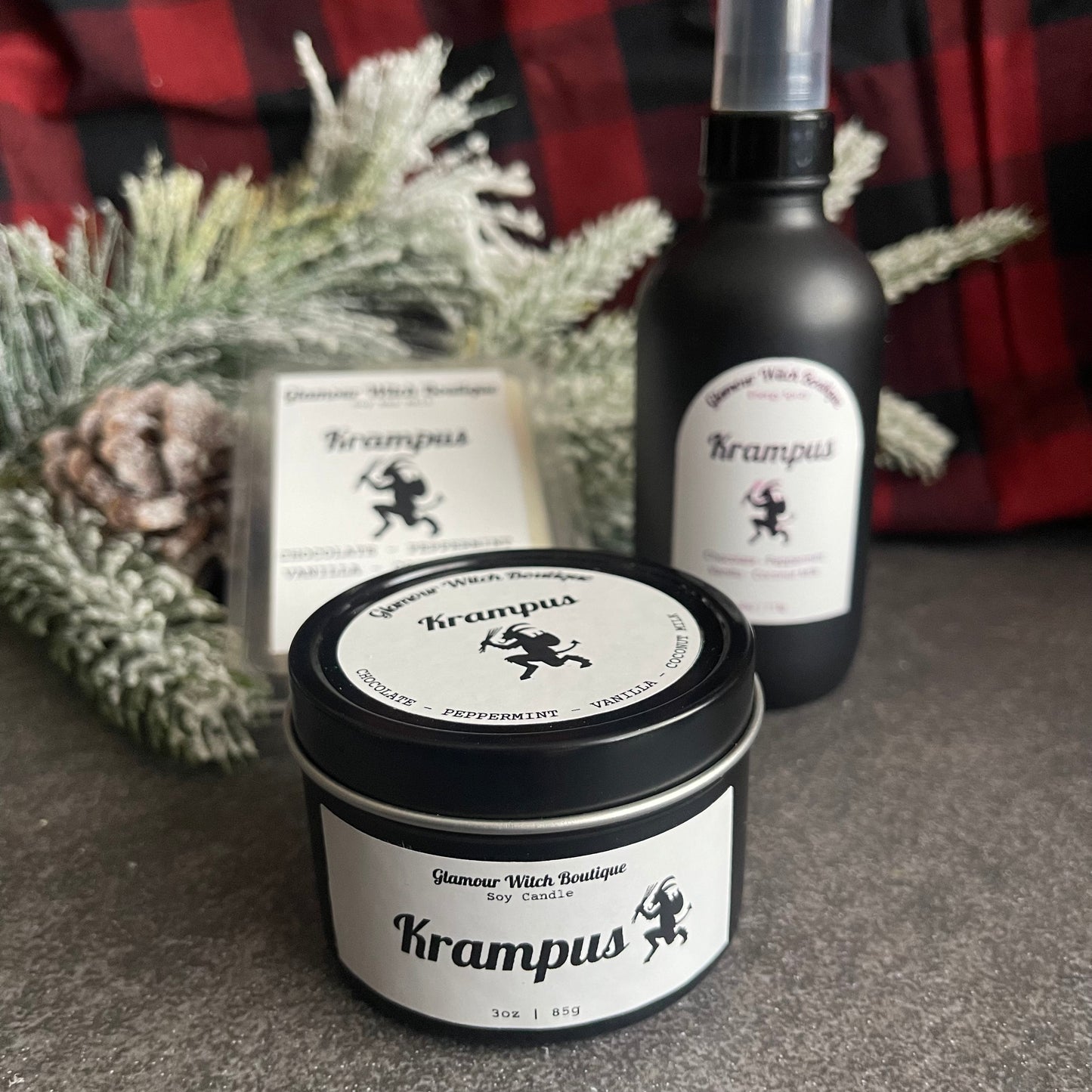 Krampus  - Handmade Scented Intention Candles, Wax Melts & Sprays