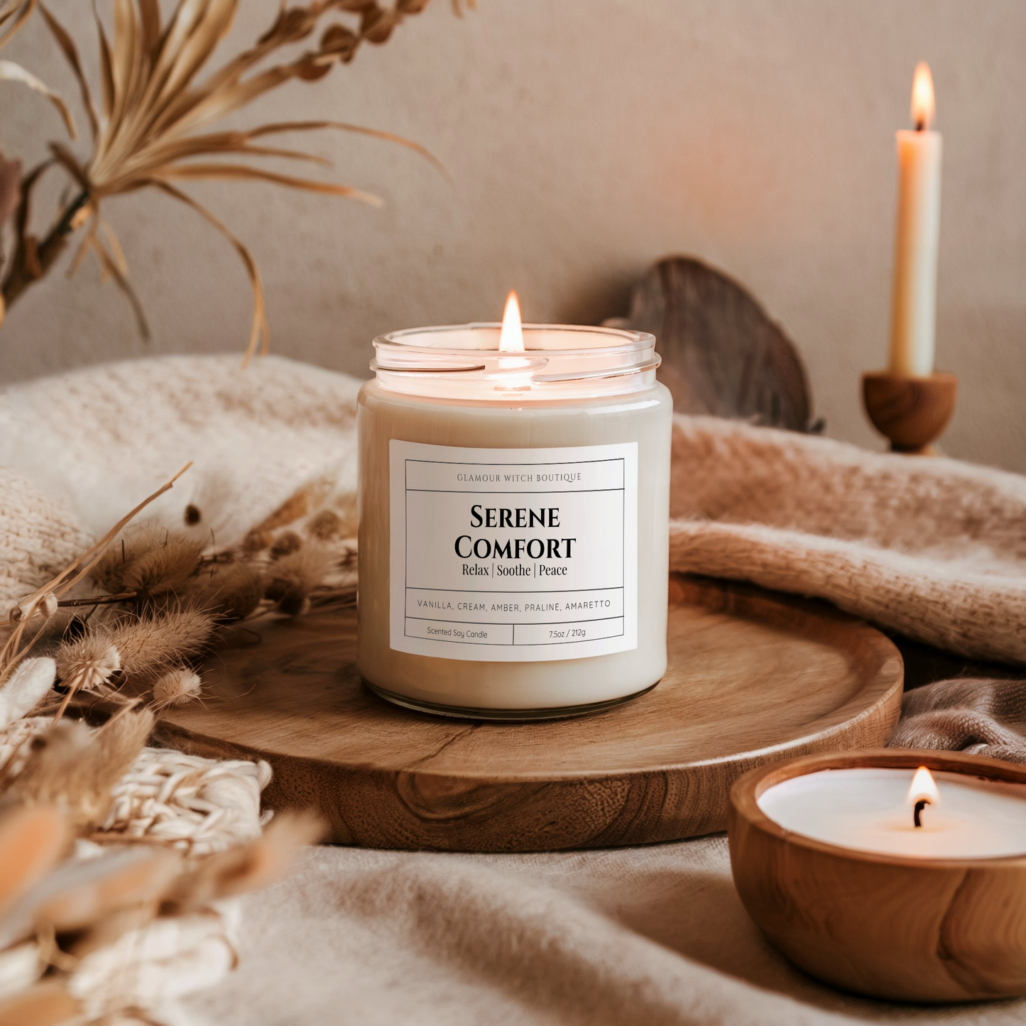 Serene Comfort Candle