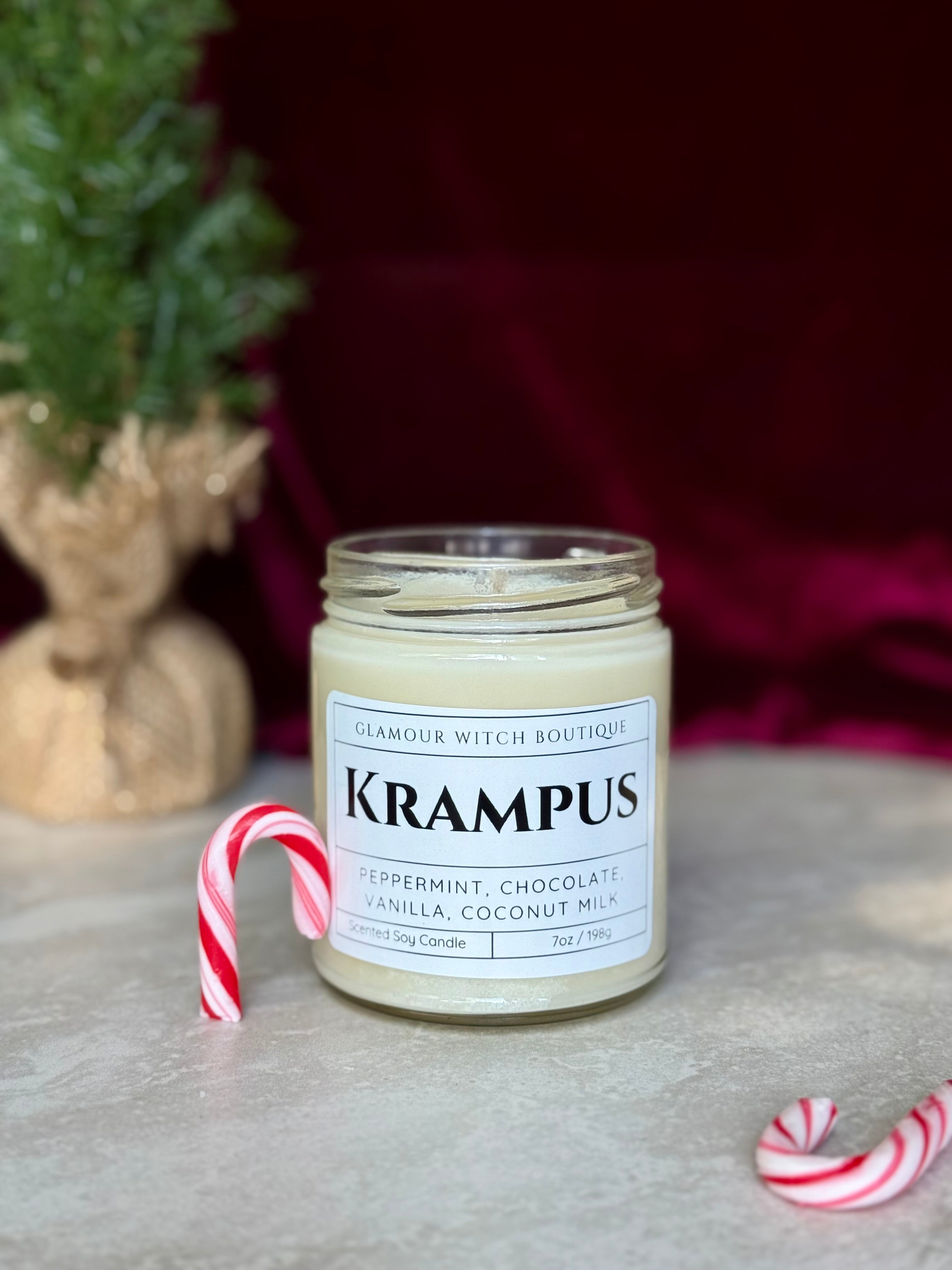 Krampus Candle
