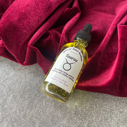 Taurus Zodiac Ritual Oil