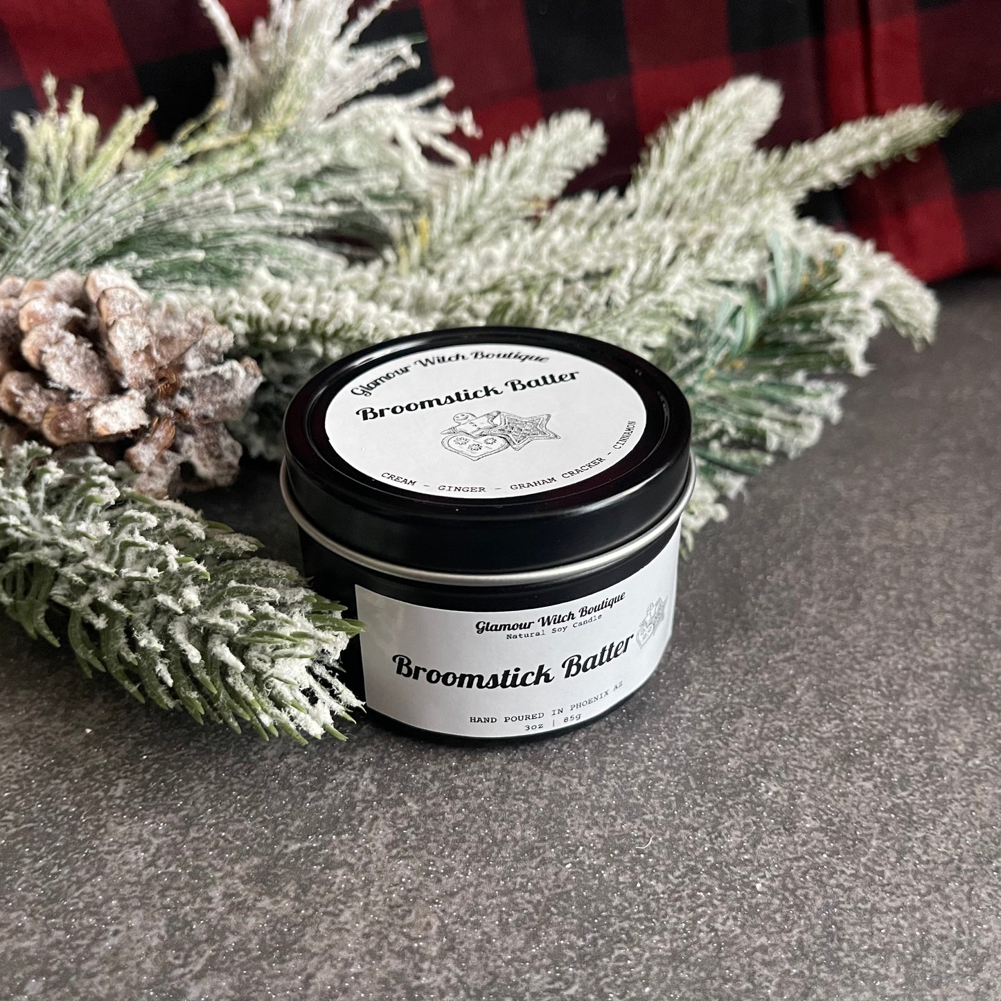Broomstick Batter  - Handmade Scented Intention Candles, Wax Melts & Sprays