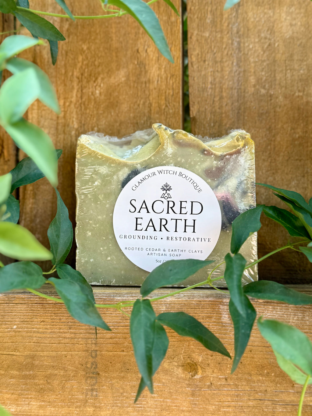 Sacred Earth Grounding Patchouli & Cedar Soap