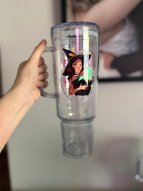 40oz Double-Walled Acrylic Tumbler