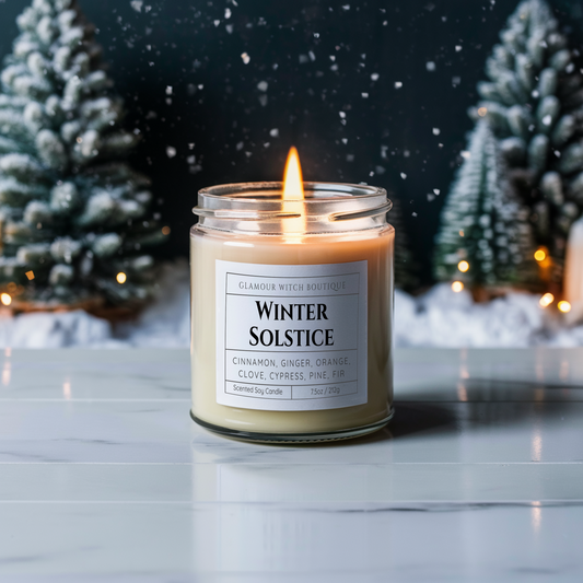 Winter Solstice Candle