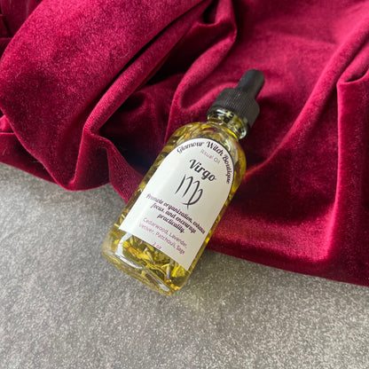 Virgo Zodiac Ritual Oil