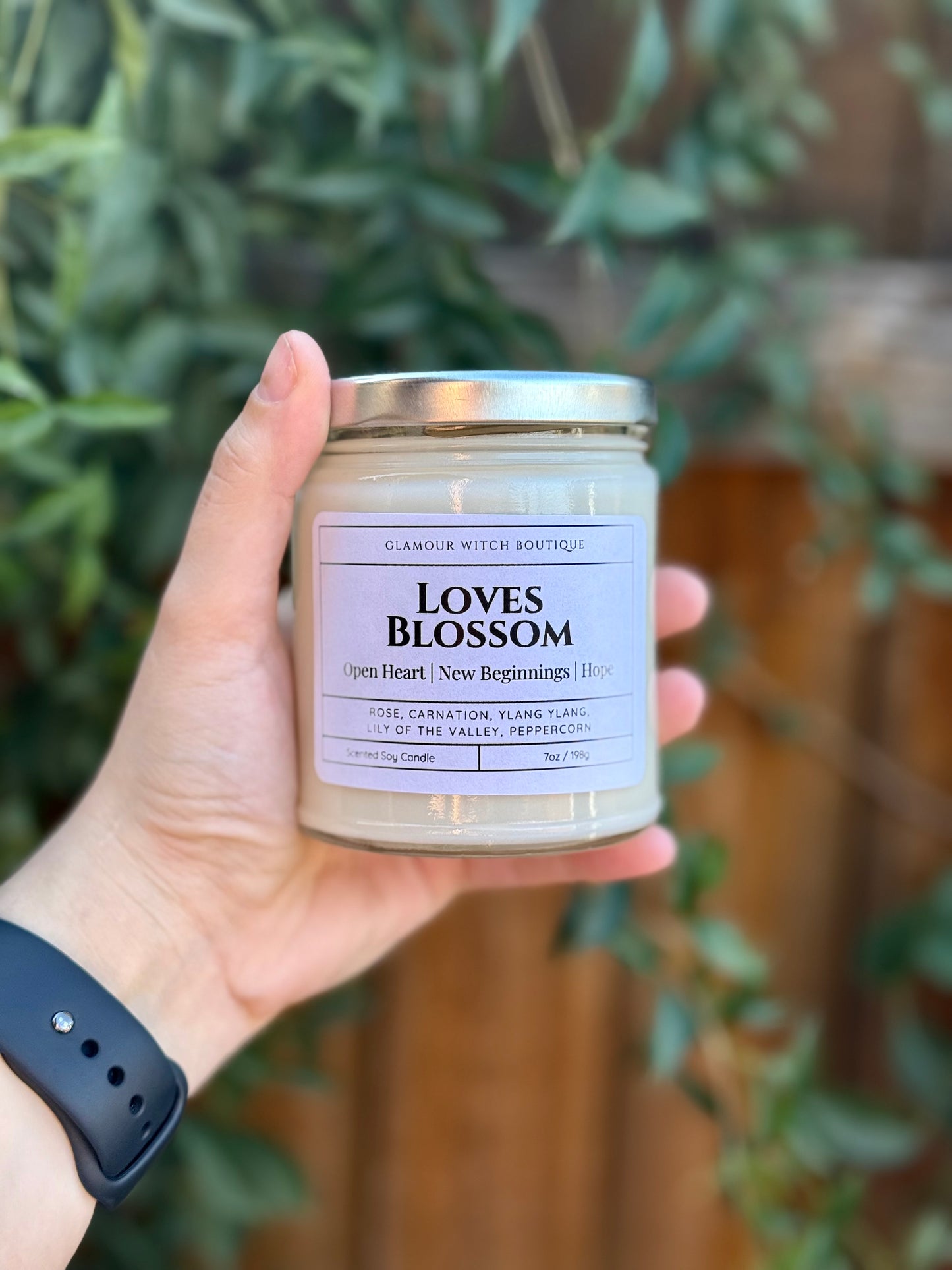 Love Blossom Candle