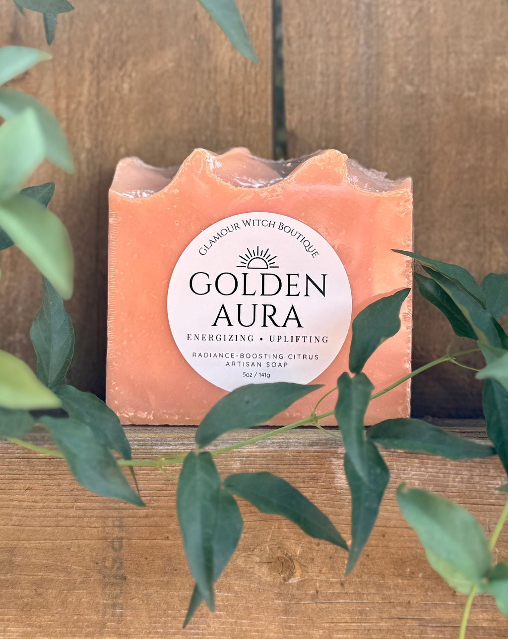 Golden Aura Radiance-Boosting Citrus Soap