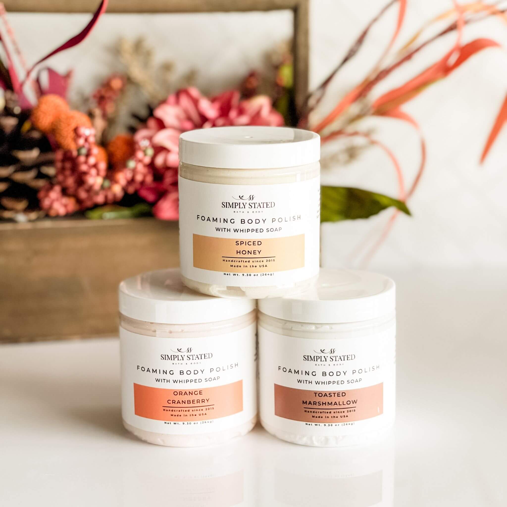 Fall Foaming Body Polish – Limited Edition Exfoliating Sugar Scrub