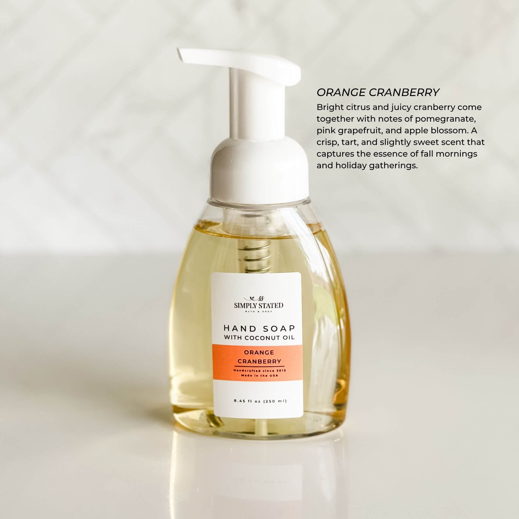 Fall Foaming Hand Soap – Limited Edition Nourishing Soap