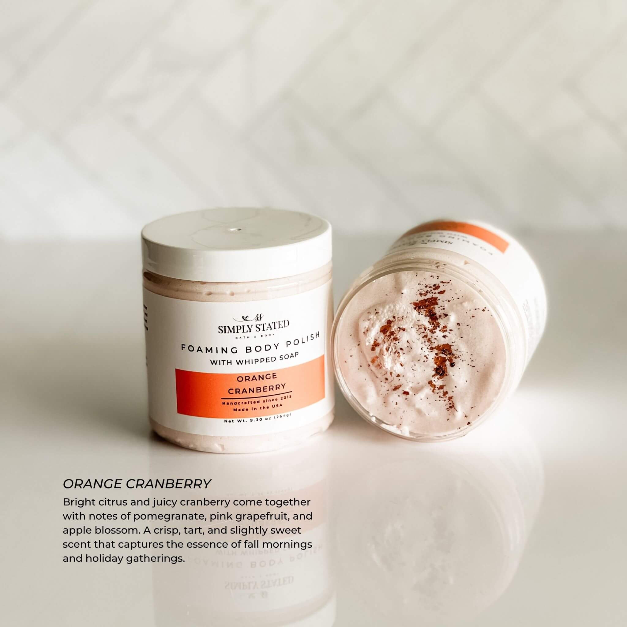 Fall Foaming Body Polish – Limited Edition Exfoliating Sugar Scrub