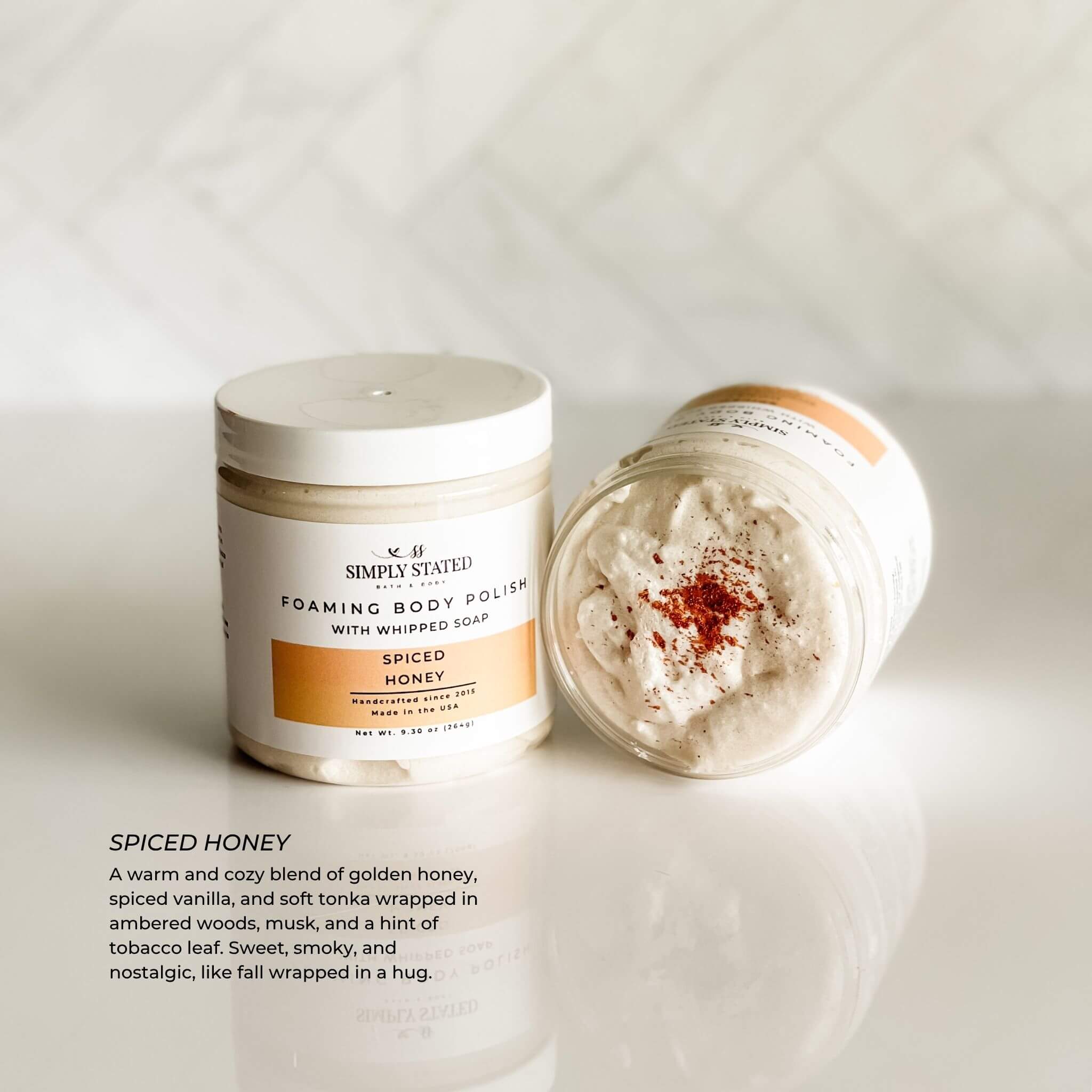 Fall Foaming Body Polish – Limited Edition Exfoliating Sugar Scrub