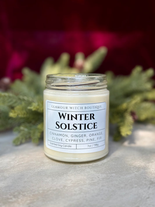 Winter Solstice Candle