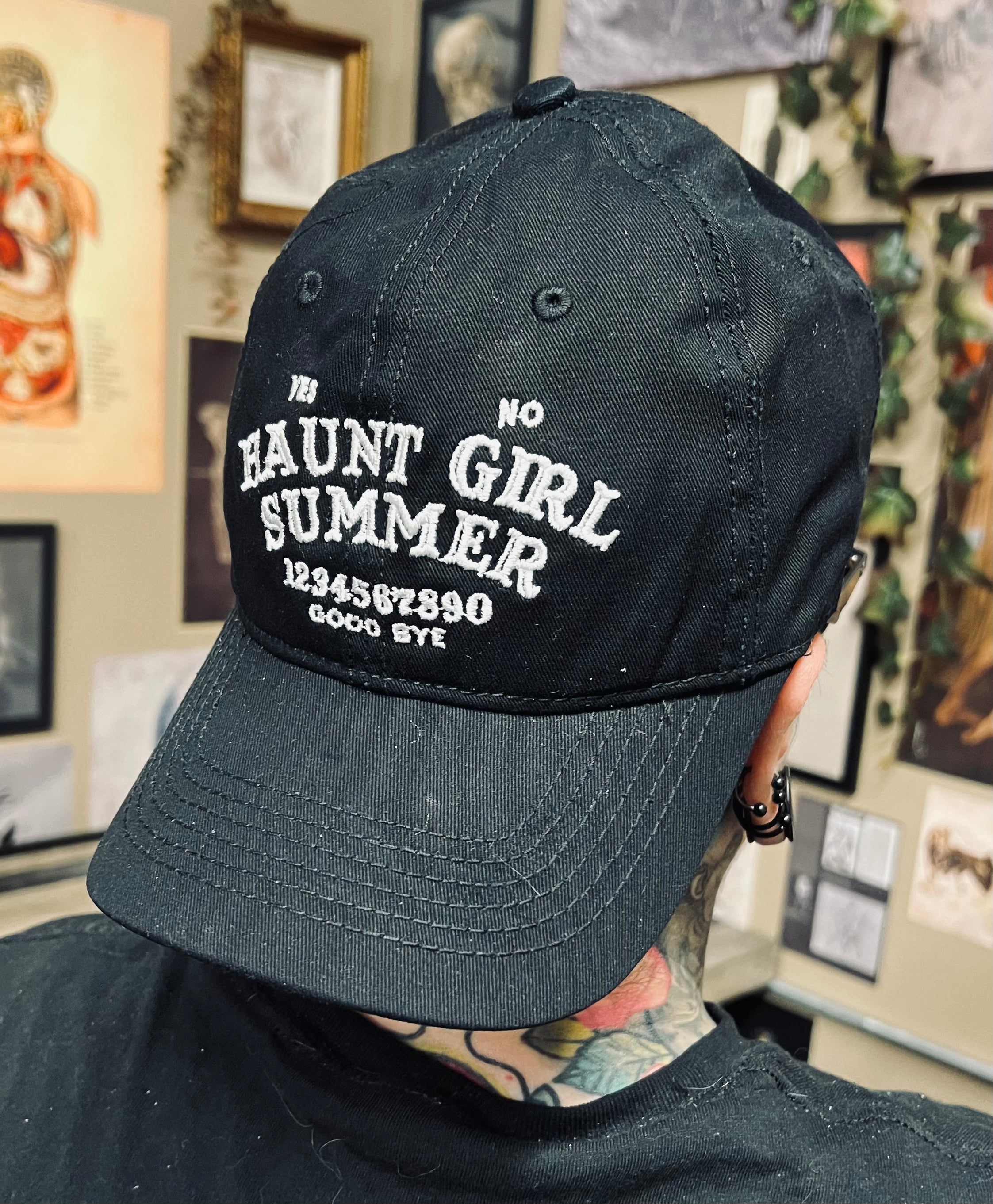 Haunt Girl Summer -  Embroidered Dad Hat