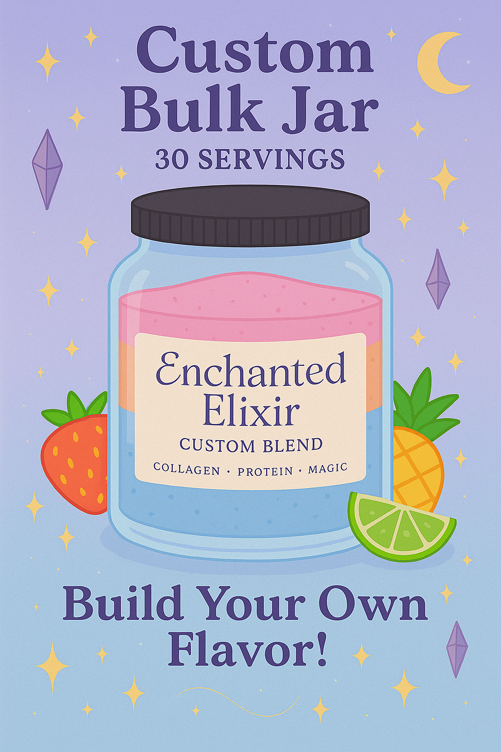 Enchanted Elixir – Custom Bulk Jar