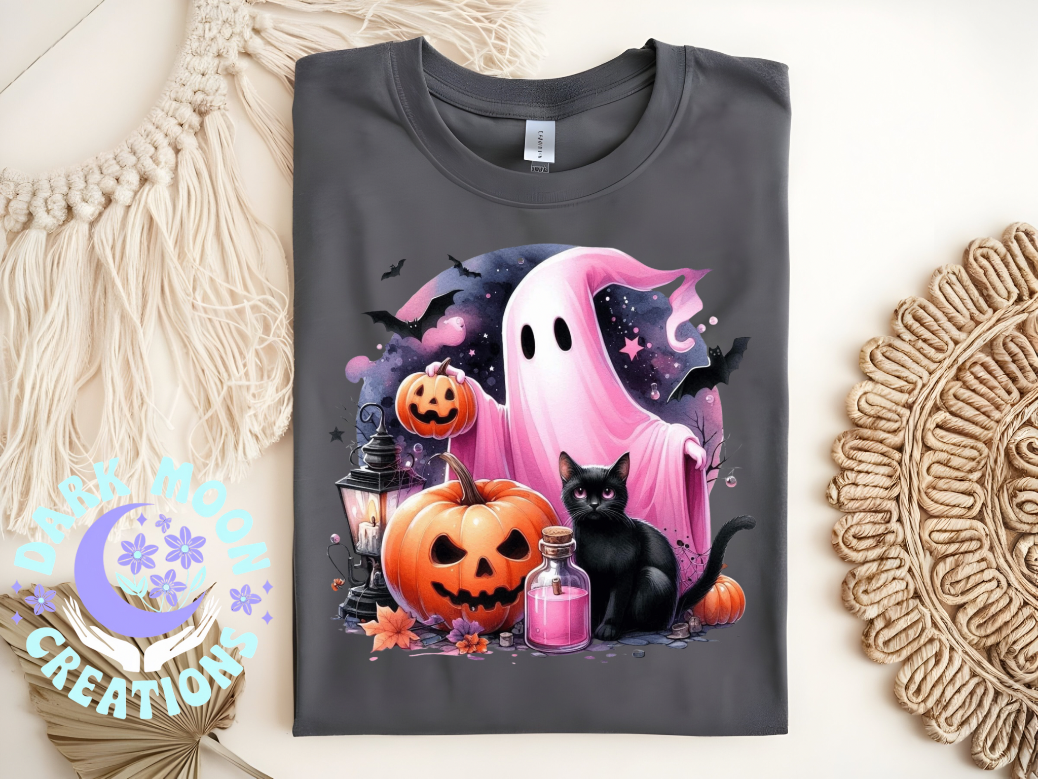 Ghost and cat