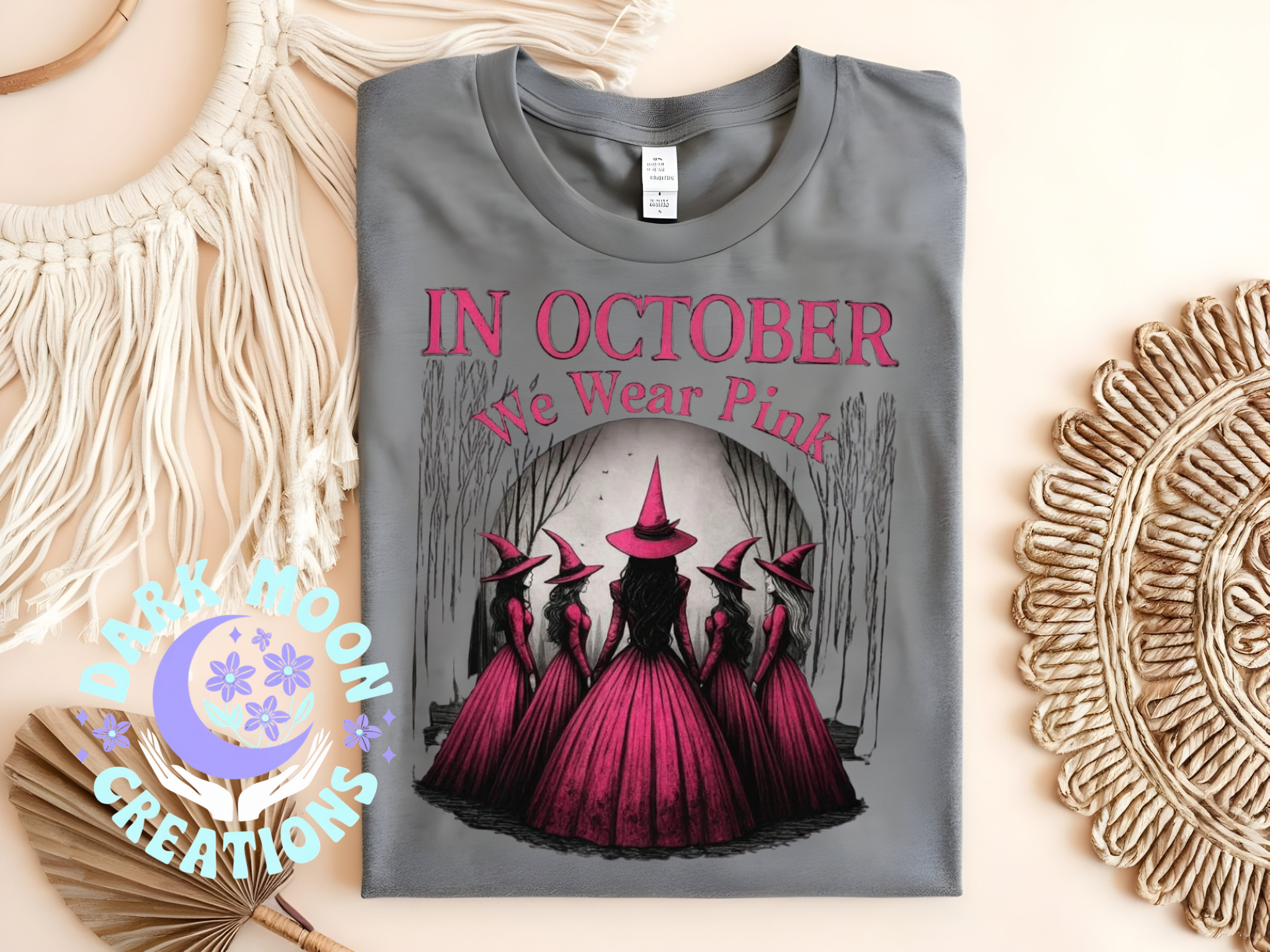 In October we wear pink