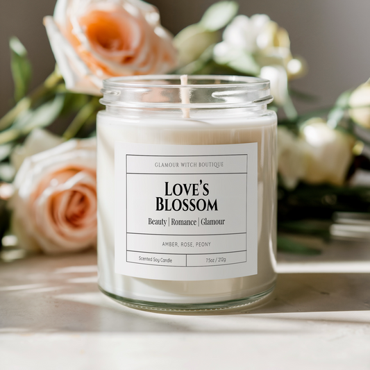 Love's Blossom Candle