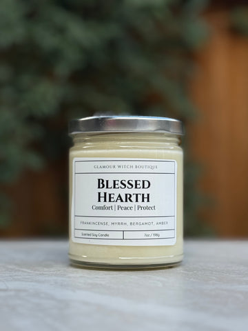 Blessed Hearth Candle