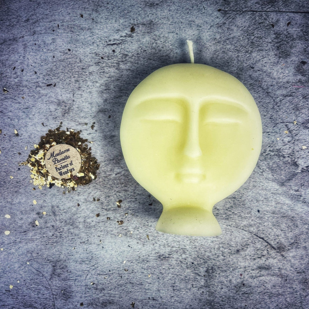 Beeswax Ancestor Spirit Spell Candle