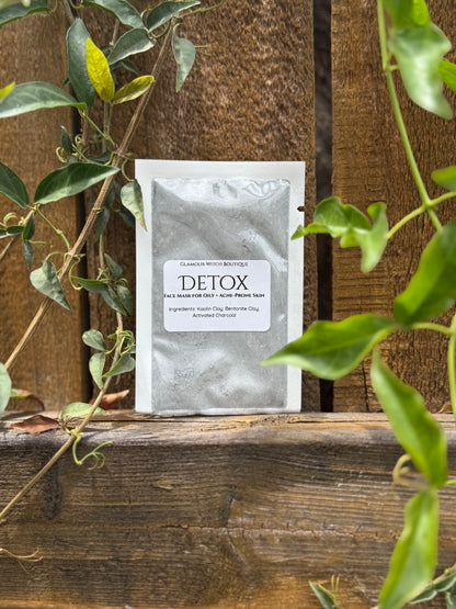 Detox – Charcoal Clay Facial Mask
