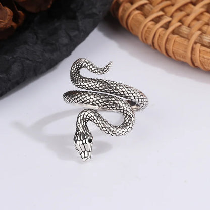 Sterling Silver Snake Ring