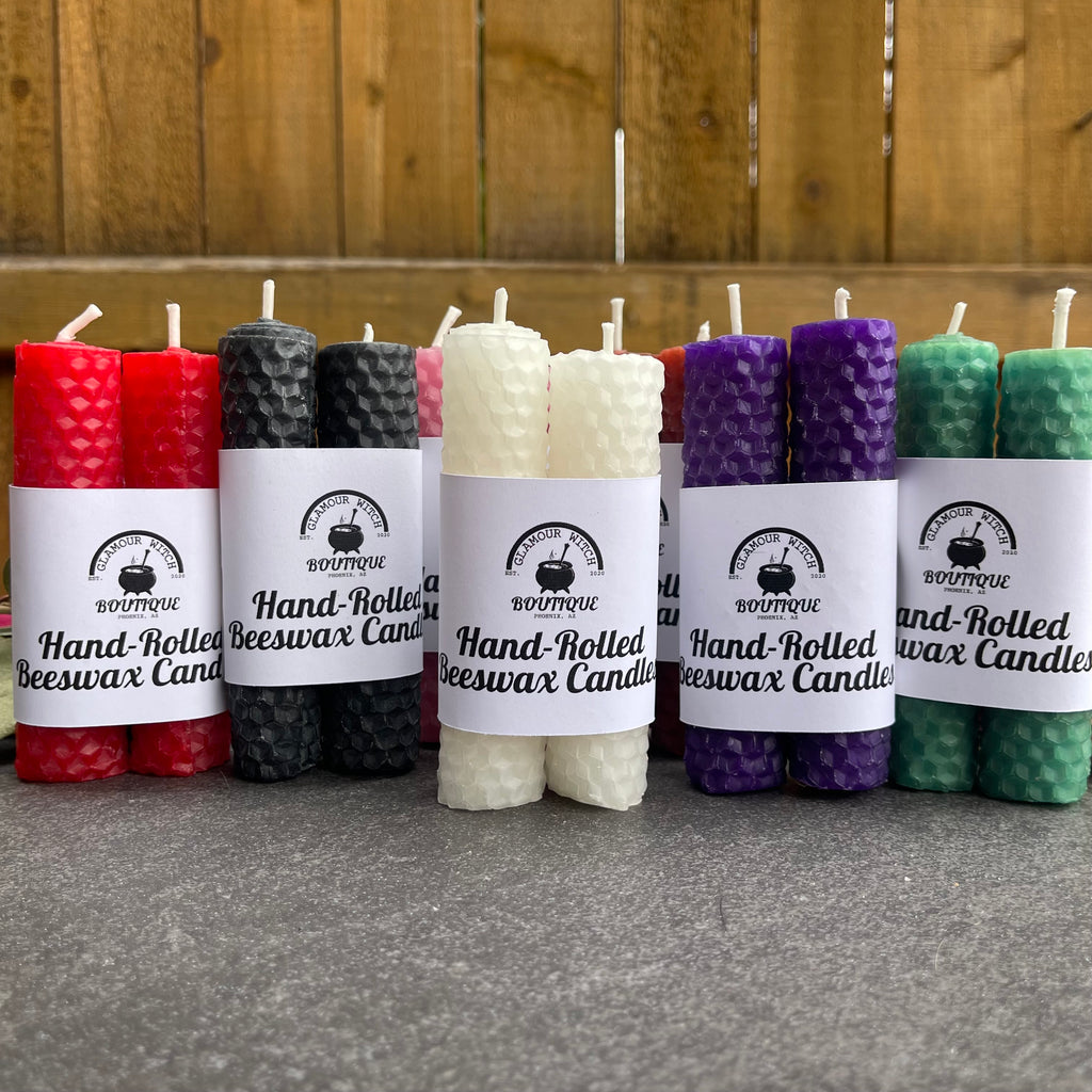 Hand-Rolled Beeswax Candles