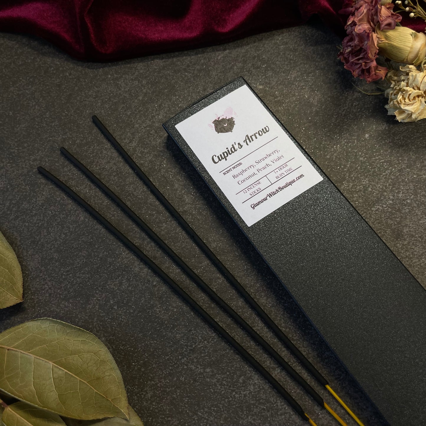 Cupid’s Arrow - Hand Dipped Incense Sticks