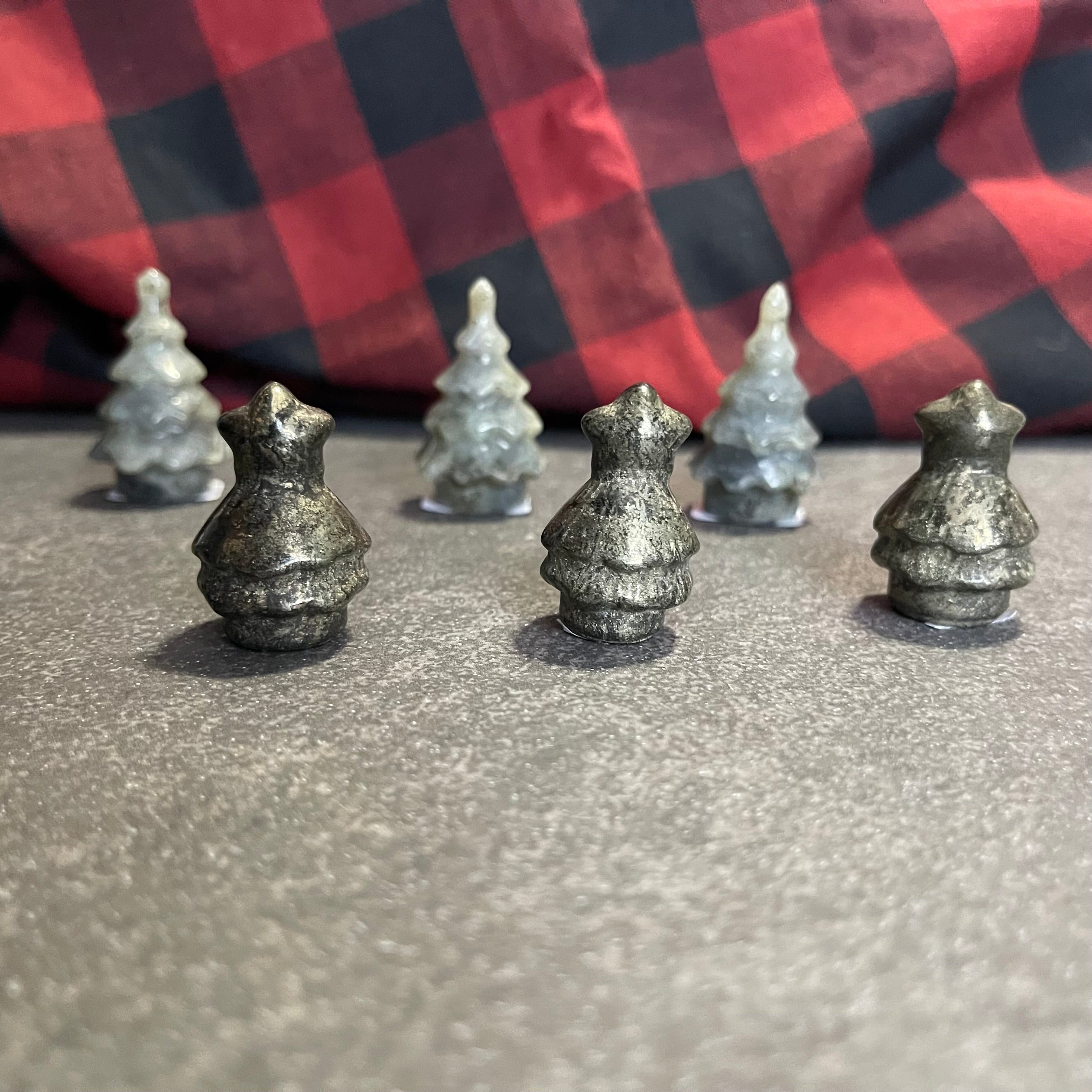 Extra Small Holiday Tree Carvings