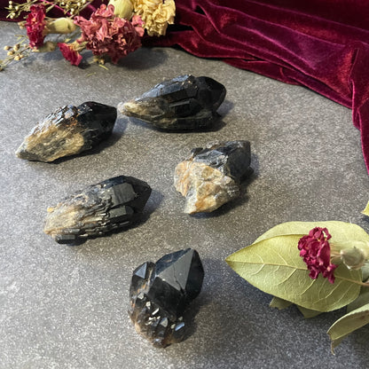 Smoky Quartz Cluster