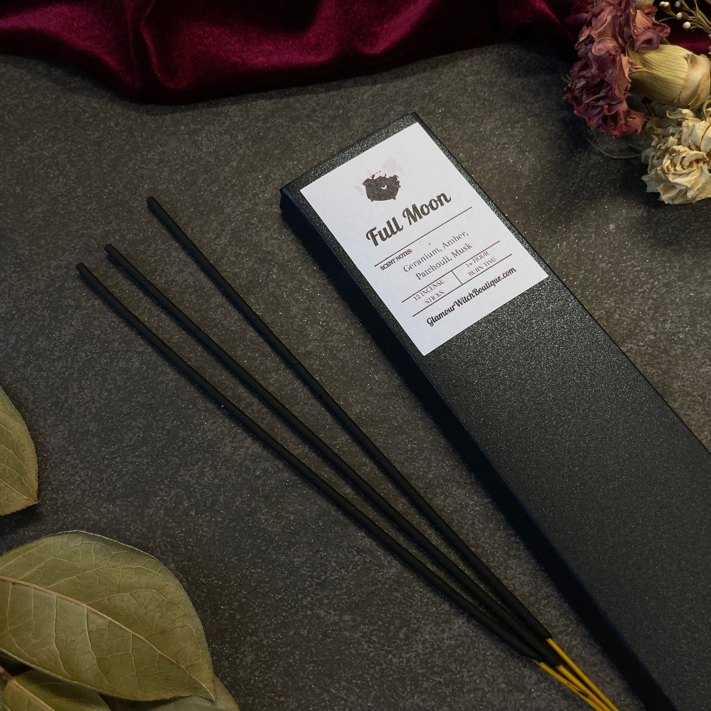 Full Moon - Hand Dipped Incense Sticks