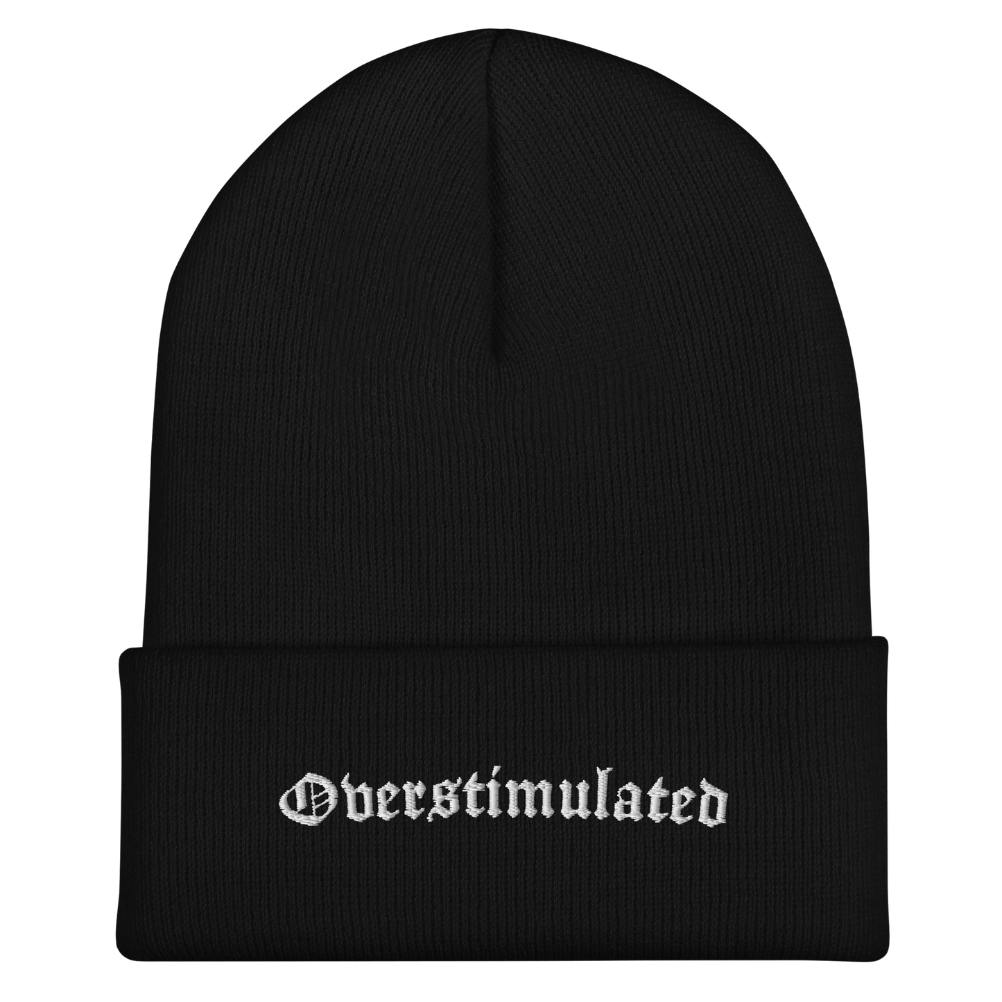 Overstimulated Cuffed Beanie