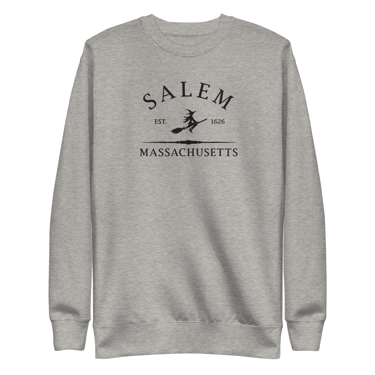 Salem Massachusetts Embroidered Sweatshirt