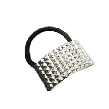 Studded Hair Tie Ponytail Holder