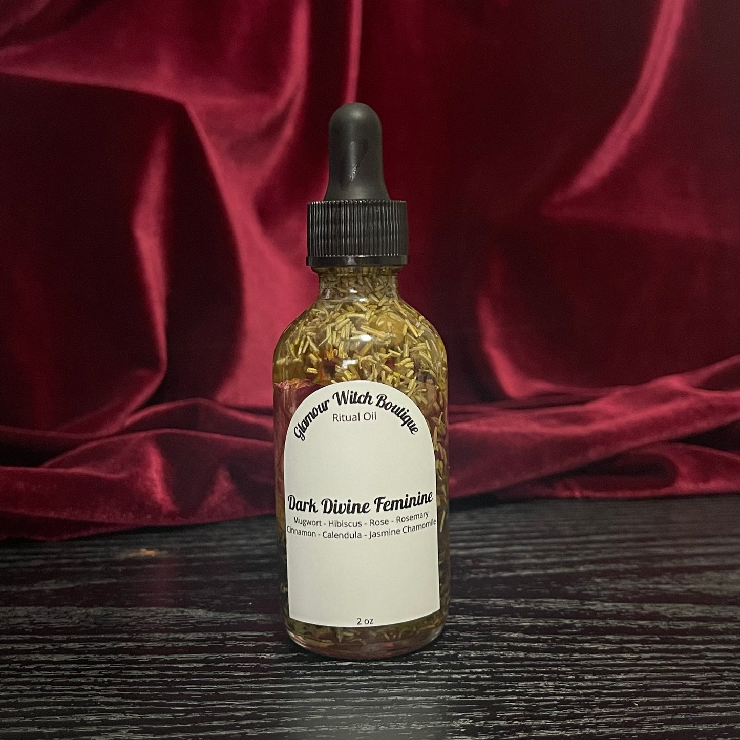 Dark Divine Feminine Ritual Oil