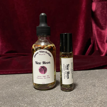 New Moon Ritual Oil