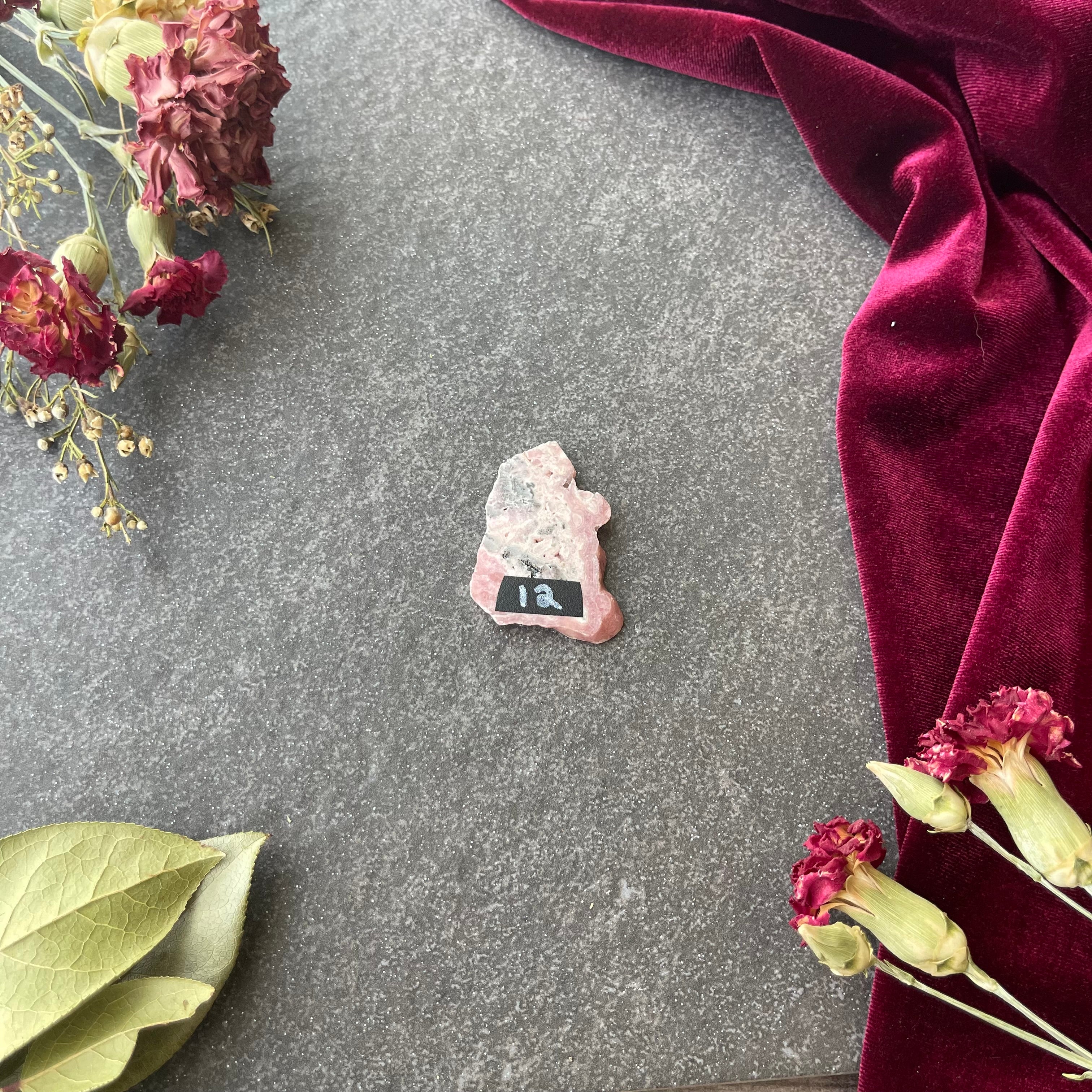 Rhodochrosite Slice