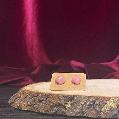 Mystery Crystal Stud Earrings