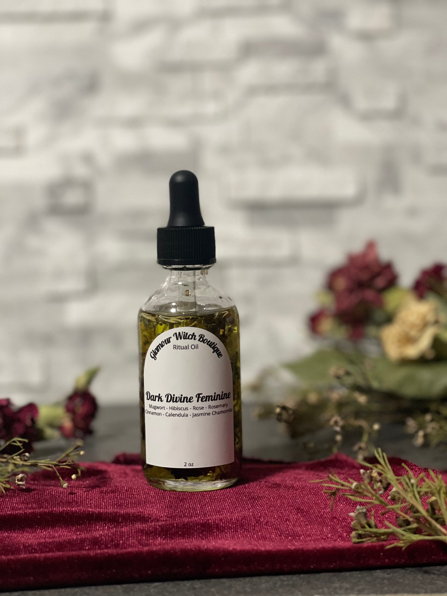 Dark Divine Feminine Ritual Oil