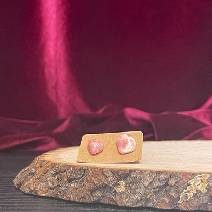 Mystery Crystal Stud Earrings